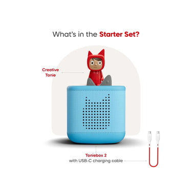 Toniebox 2 Sky Blue Starter Set Creative Tonie Rubie